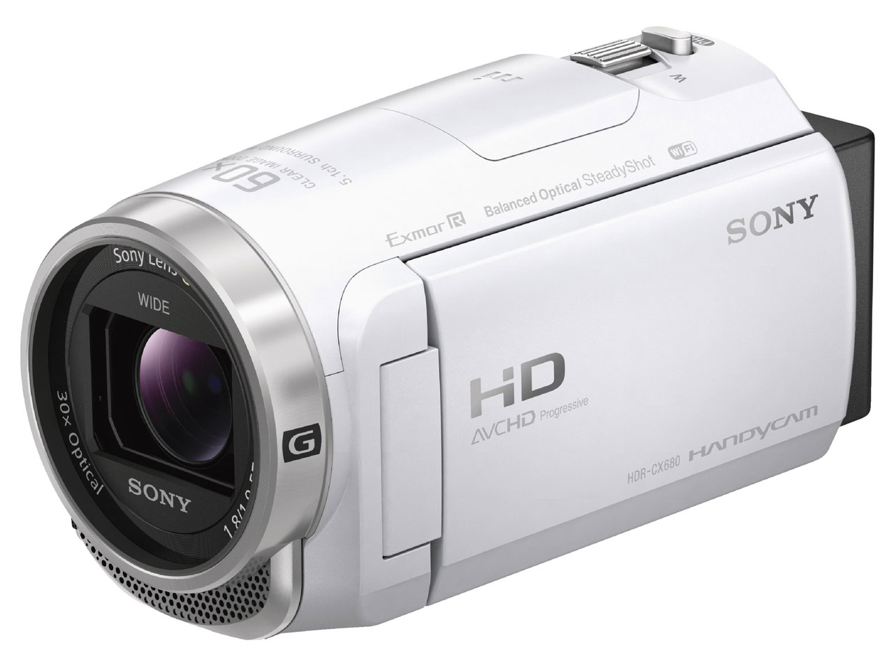 【在庫あり・送料無料】SONY デジタルビデオカメラ HDR-CX680 [ホワイト]
