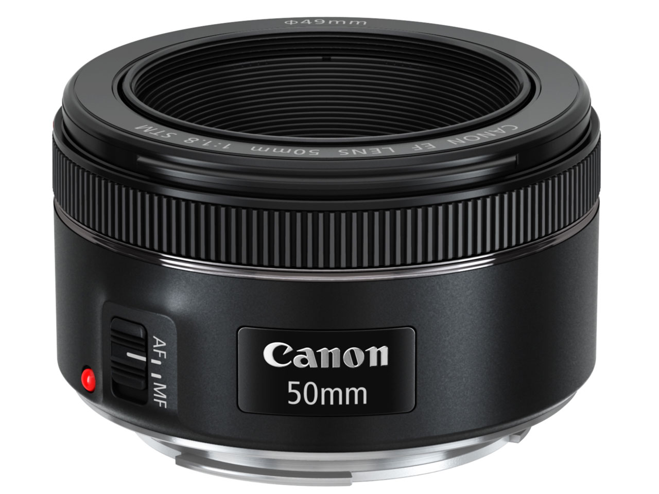 【在庫あり・送料無料】Canon カメラ交換レンズ EF50mm F1.8 STM [ブラック]