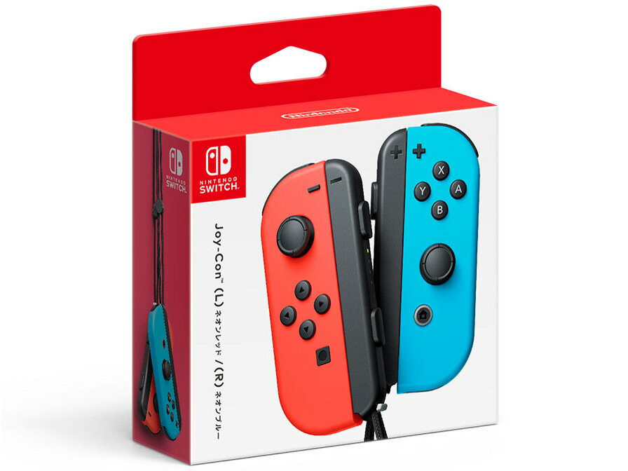 【送料無料 在庫あり】任天堂 Nintendo Switch Joy-Con(L) ネオンレッド/(R) ネオンブルー 任天堂 HAC-A-JAEAA