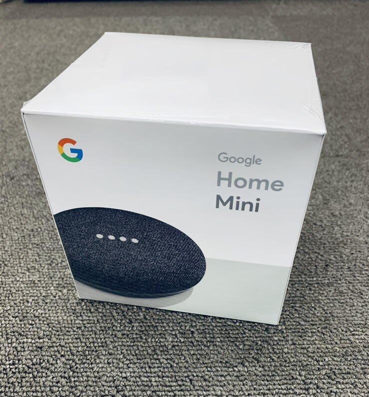 Google Home Mini Bluetoothスピーカー［チャコール］