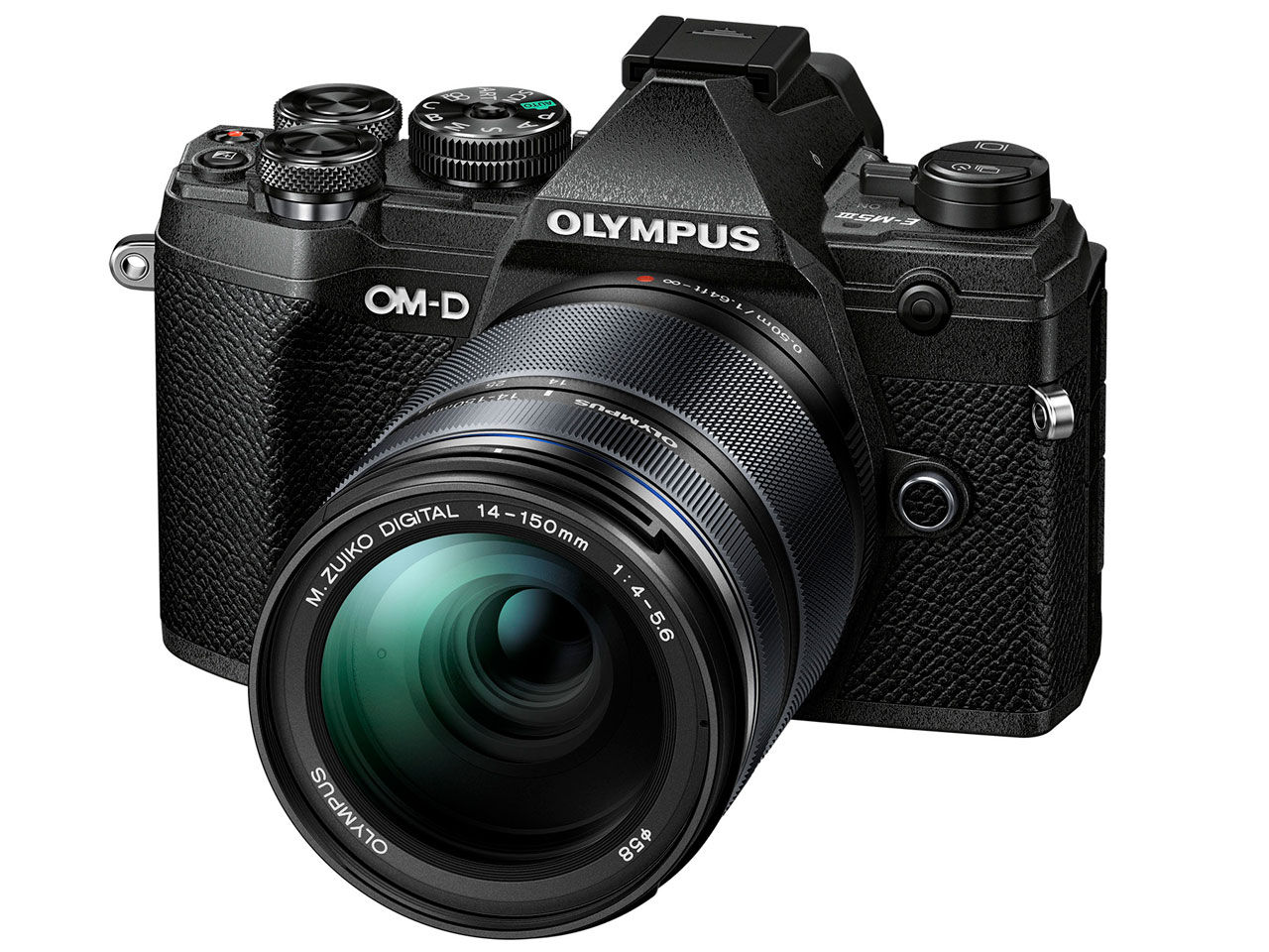 【在庫あり・送料無料】OLYMPUS OM-D E-M5 Mark III 14-150mm II レンズキット[ブラック]