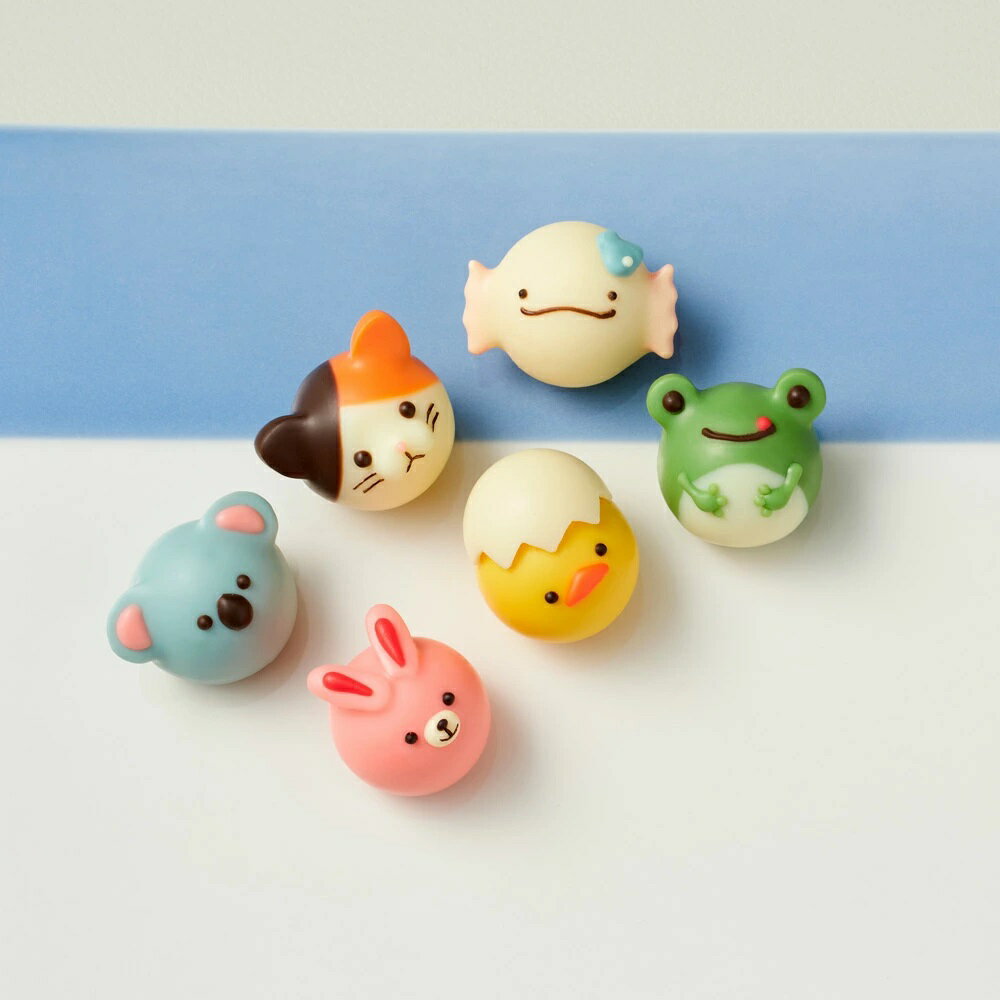 アニマルショコラ ゴンチャロフ 1箱(3個入) 2024 バレンタイン ホワイトデー アニマル チョコレート ギフト チョコ お菓子 【専用袋付】のサムネイル