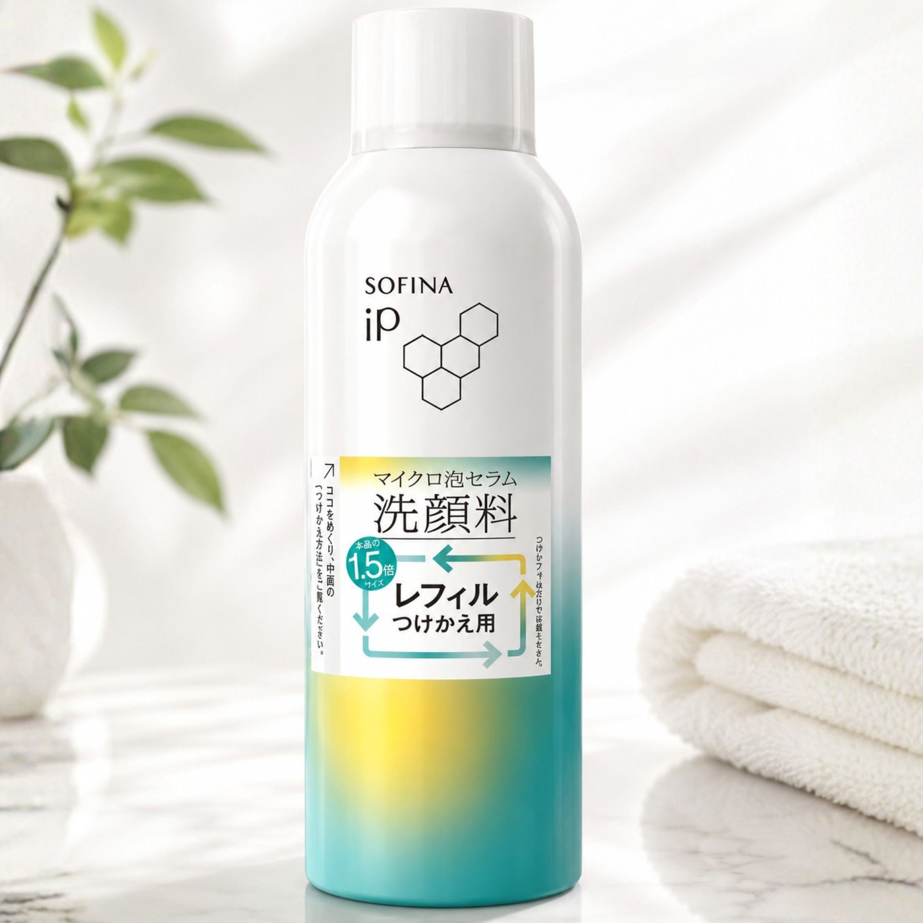 SOFINA iP マイクロ泡 セラム〈洗顔料〉 [レフィル 240g] つけかえ用