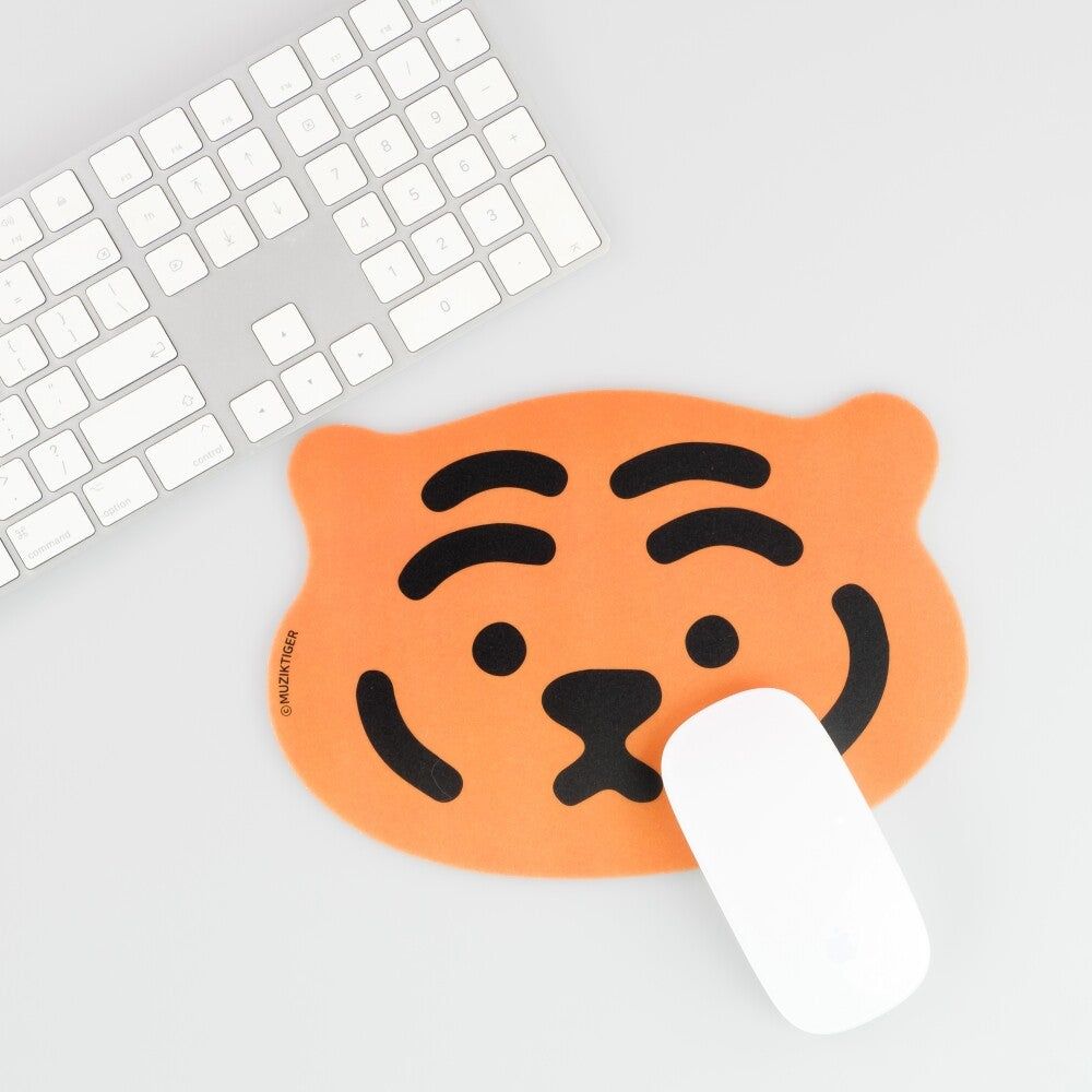 【MUZIKTIGER】タイガーフェイスマウスパッド (TIGER FACE MOUSE PAD)