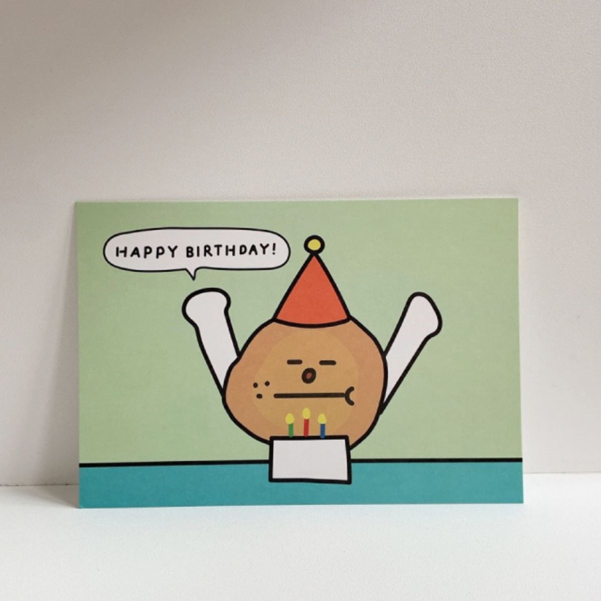 【Sasim Goods】POSTCARD_POPO BIRTHDAY