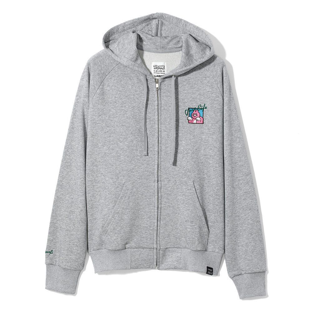Rakuten - 【ZIZONE】PINGO POSE_HOODIE_GREY_L