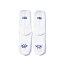 【ZIZONE】WHITE SOCKS_HALF MIDDLE