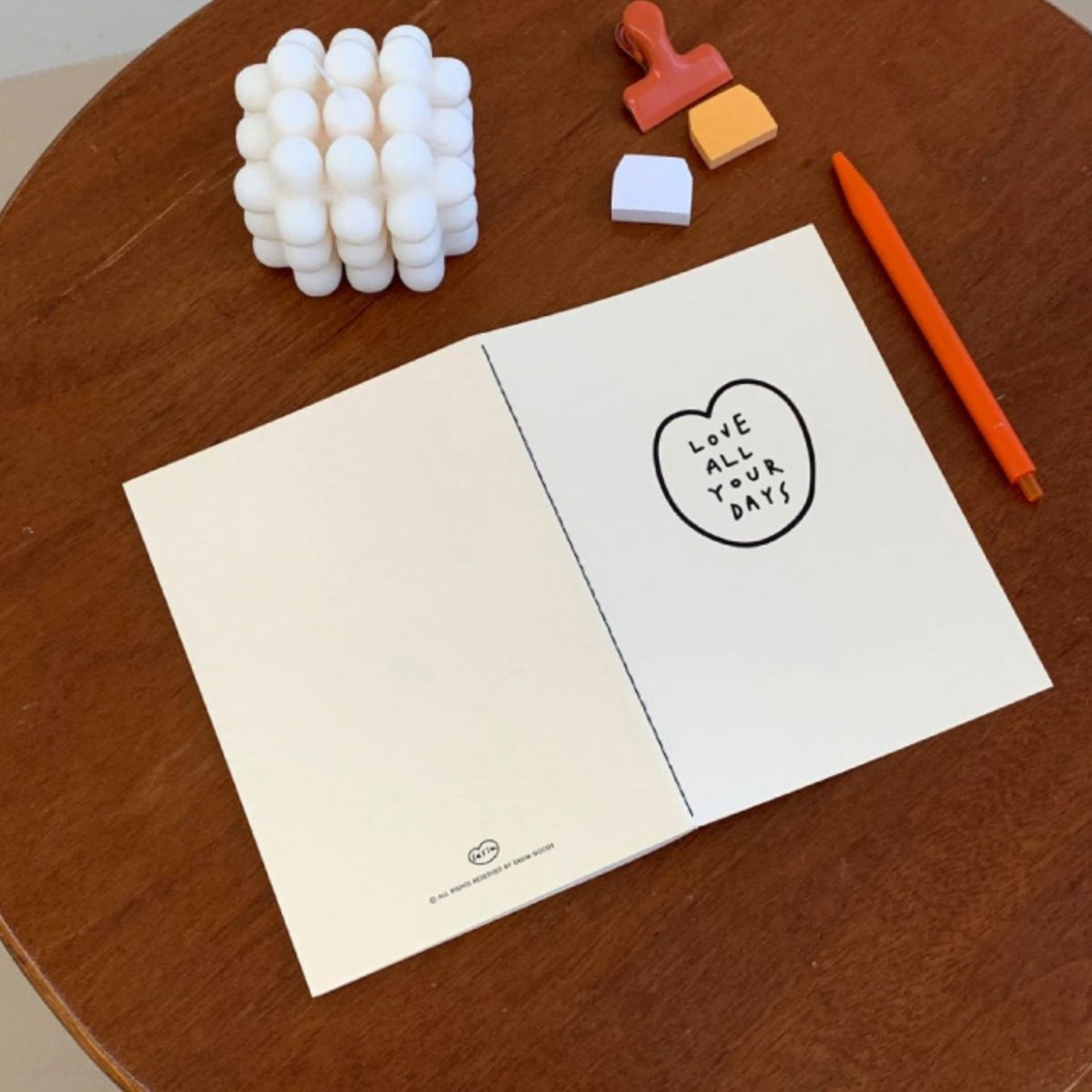 Rakuten - 【Sasim Goods】SASIM diary note (cream)