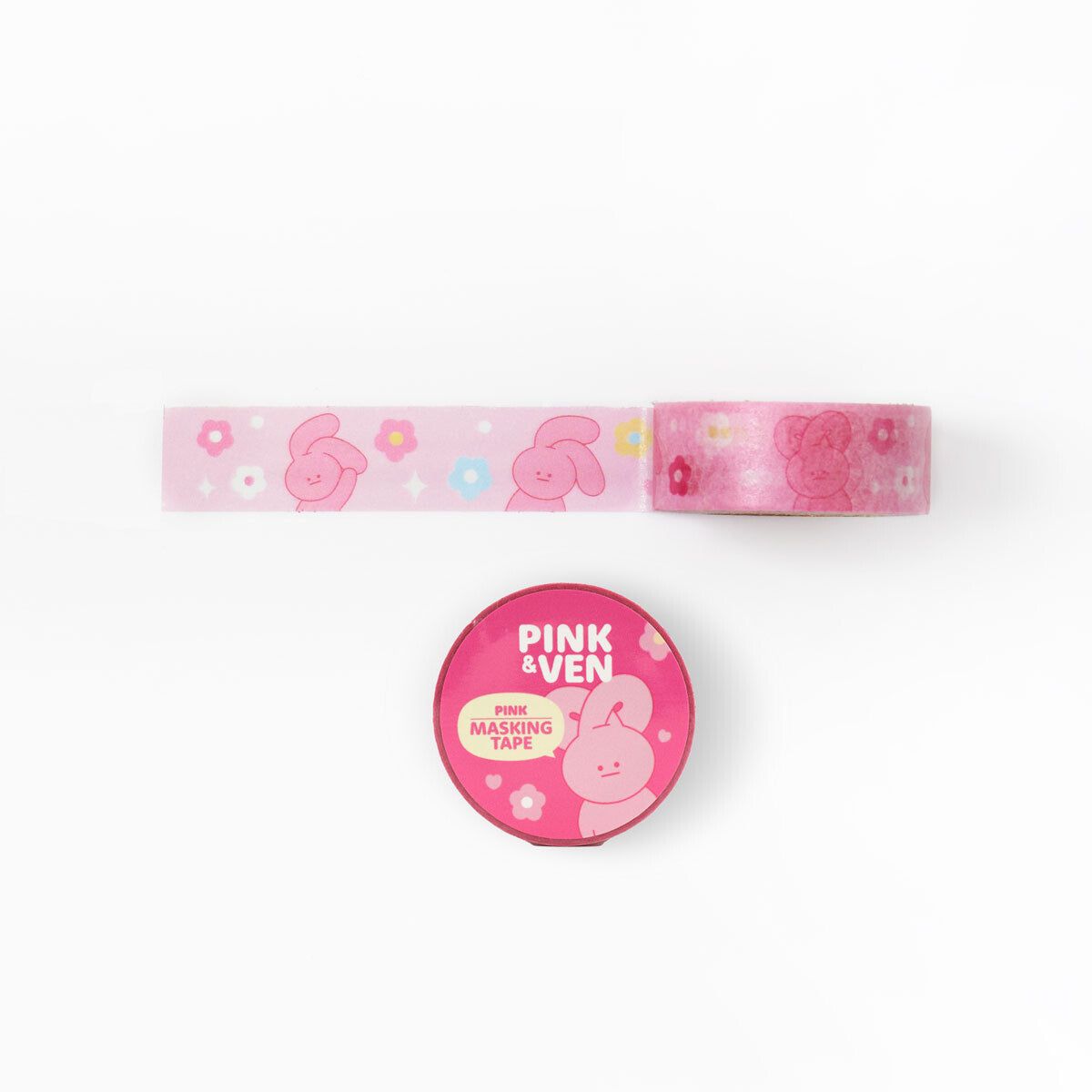【PINK VEN】Decorative Masking Tape_PINK(P)
