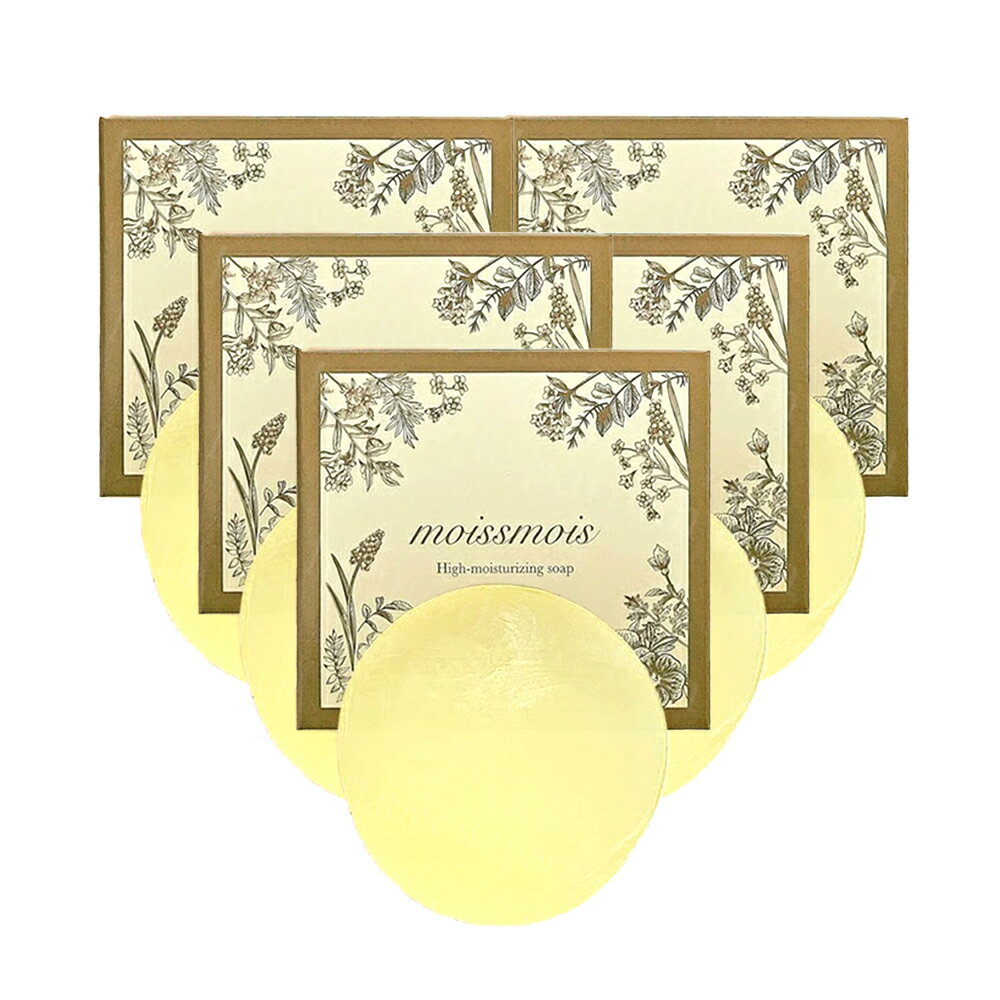 【まとめ買い】【5個セット】リポソーム 高保湿せっけん モイズモイス 枠練石鹸 80g 石鹼 石けん 固形 保湿 スキンケア フェイスケア ボディ...