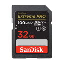 SanDisk (サンディスク) 32GB Extreme PRO SDHC UHS-I メモリーカード - C10、U3、V30、4K UHD、SDカード- SDSDXXO-032G-GN4IN(2)