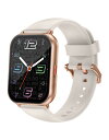 RUIMEN スマートウォッチ 通話機能付き レディース Smart Watch iPhone アンドロイド対応 女性生理周期管理 歩数計 腕時計 着信通知 懐中電灯 天気予報 音楽制御 IP68防水 長持ちバッテリー ストップウォッチ 目覚まし時計 長座注意 スマホ探す 日本語説明書 交換バンド(2)