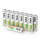 EBL 単3電池 充電式 2800mAh 単3充電池 16本パック 単三電池 充電式電池 収納ケース付き充電池 単3 単三充電池(2)