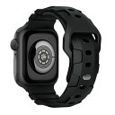 コンパチブル Apple watch バンド 41mm 40mm 38mm 交換用 シリコンバンド アップルウォッチベルト スポーツバンド 長さ調整可能 シリコン製 柔らかい 通気 防汗 iWatch Series 8/7/se/6/5/4/3/2/1に対応 ブラック(2)