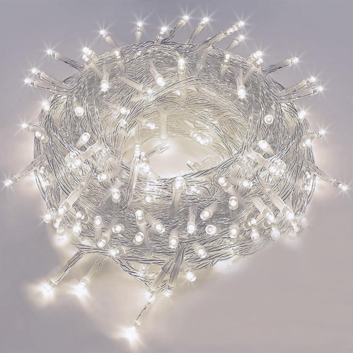 SUCCUL イルミネーション 屋外 防水 LED イルミネーションライト クリスマス ライト 10m 100球 連結可 ストリングライト