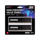 CFD販売 Panram デスクトップPC用 メモリ DDR4-2666 (PC4-21300) 16GB×2枚 288pin DIMM 無期限保証 相性保証 W4U2666PS-16GC19(2)