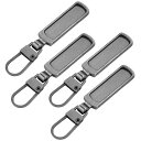 ファスナー 引き手 交換用 4個入り DY.2ten 金属製 簡単に取り付 カバン/財布/衣類/靴 ファスナー修理 交換用 DIY 手芸 手作り 裁縫