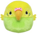 三英貿易(Sanei Boeki) オリジナル ぬいぐるみ とりだんご セキセイインコ みどり W9×D8×H7cm アニマル(3)