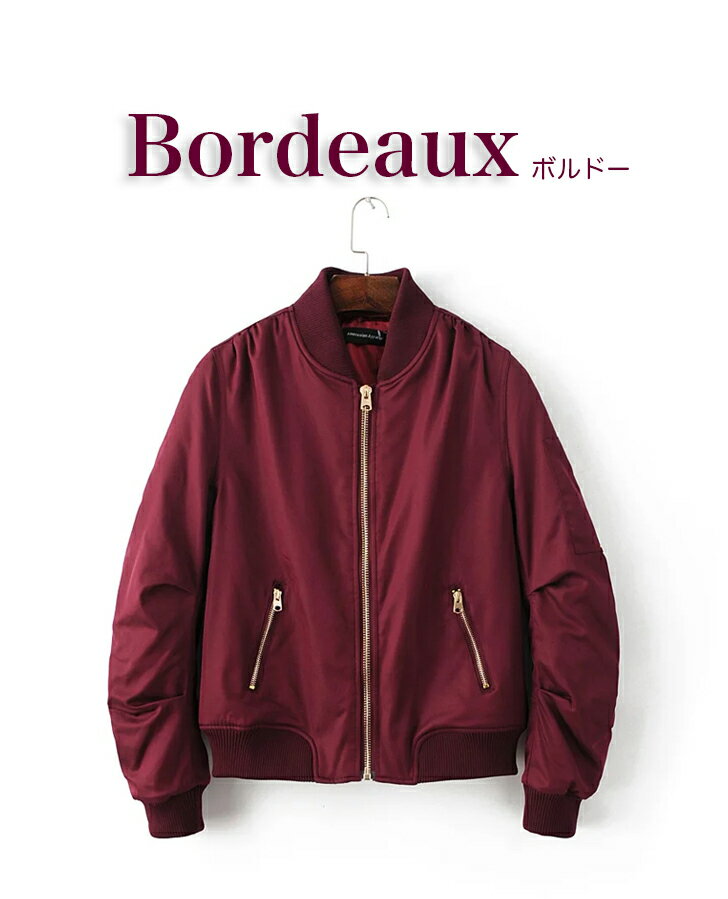 【 楽天スーパーセール 特別価格 & 送料無料 】 ZIPポケット 中綿無し メンズ MA-1 エムエーワン MENS ma1 秋冬 冬 ブルゾン フライト ミリタリー ジャケット アウター カーキ 黒 ブラック ネイビー ボルドー S M L XL ジップ ZIP