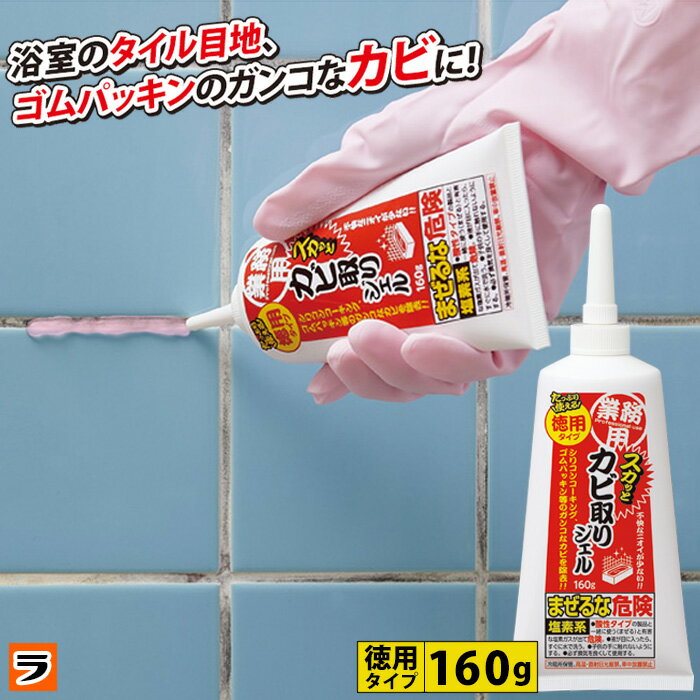 ＼6/1限り！最大11％offクーポンも！／業務用スカッとカビ取りジェル 徳用タイプ カビ取り剤 風呂 パッキン 目地 黒…