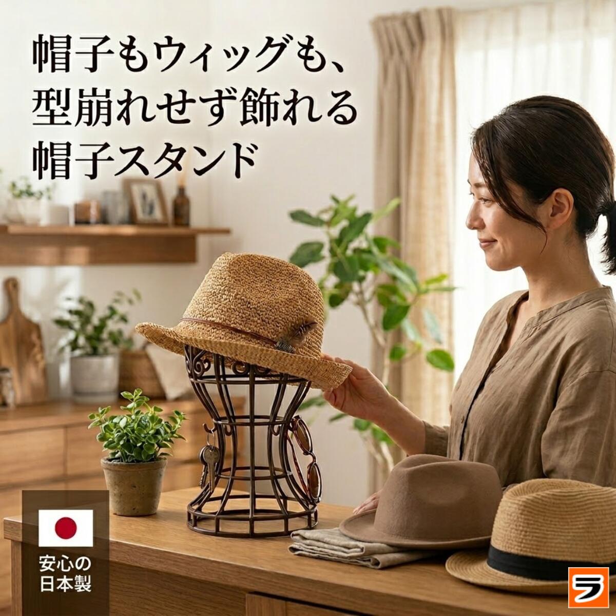 【今だけ限定クーポンも！】帽子スタンド【送料無料】【3個セット】かんたん便利な帽子スタンド ハットスタンド 帽子置き 帽子の収納・整理に ウィッグスタンド 帽子掛け 鍵 小物 アクセサリースタンド としても使える 帽子台 ウィッグホルダー
