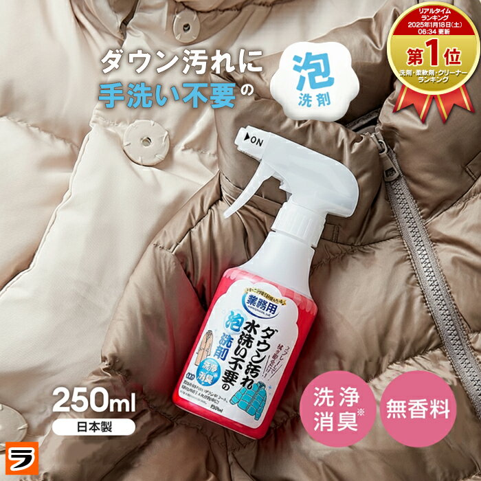 水のいらない 泡洗剤 ダウン汚れ水洗い不要の泡洗剤 洗濯洗剤 エリ そで 襟袖 汚れ落とし 襟汚れ洗剤 スーツ ダウンジャケット 帽子 ソファ カバン リュック...