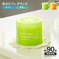 \本日限定のクーポンも!/\香りを楽しみながらカビ予防!/置くだけ 防カビ剤 防カビフレグランス ゆず/ミント【日本製】 カビ防止 置き型 殺虫成分不使用 塩素系不使用 お風呂 玄関 靴箱 カビ予防 カビ防止剤 押入れ クローゼット 抗菌 消臭 天然
