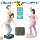 【送料無料】体幹ぴょんぴょん ホップステッパー ブラウン/ネイビー/ピンク トランポリン クッション エクササイズ 家庭用 マット 室内 踏み台昇降【あす楽対応】【ポイント消化】