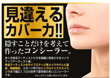 アザ や クマ ・シミ ・ タトゥー なども 隠せる 万能な コンシーラー ダーマカラー パーフェクトコンシーラー D4 ミディアムベージュパーフェクト タトゥー隠し