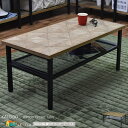 センターテーブル 90cm幅 リビングテーブル 机 テーブル 収納棚付きテーブル コーヒーテーブル ローテーブル 幅90cm 奥行46cm 高さ40.5cm お...