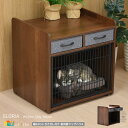 ドッグハウス 62cm幅 ブラウン ドッグケージ ペットハウス 室内犬小屋 家具調ドッグハウス 幅62cm 奥行49.5cm 高さ63cm おすすめ おしゃれ ...