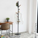 ポールハンガー 34.5cm幅 ブラック アイボリー ハンガーラック 省スペース コンパクト コートハンガー 帽子ハンガー リビング収納 おすすめ おしゃれ 北...