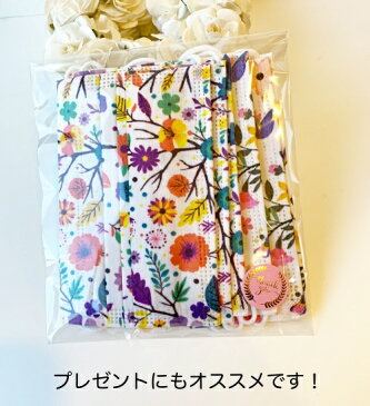 【再入荷 大人気!小さめ花柄 不織布マスク】 不織布マスク おしゃれ 小さめ <小さめ花柄> マスク コロナ対策 不織布 お揃い 子供 マスク 使い捨てマスク 子供用 花粉 ホコリガード 飛沫防止 感染対策 小顔 女性 小顔 花柄マスク 子供 不織布柄マスク