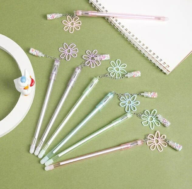 文房具セット 文房具 女の子 景品 誕生日 女子 子供会 縁取り花 ペン 花 中性ペン カラーペン かわいいペン ファンシー 可愛い文房具 文房具ギフト こども キラキラ 女の子 雑貨 プレゼント 可愛い プチギフト 夏祭り le-fleuve-10000770 ルフル サンプル画像3