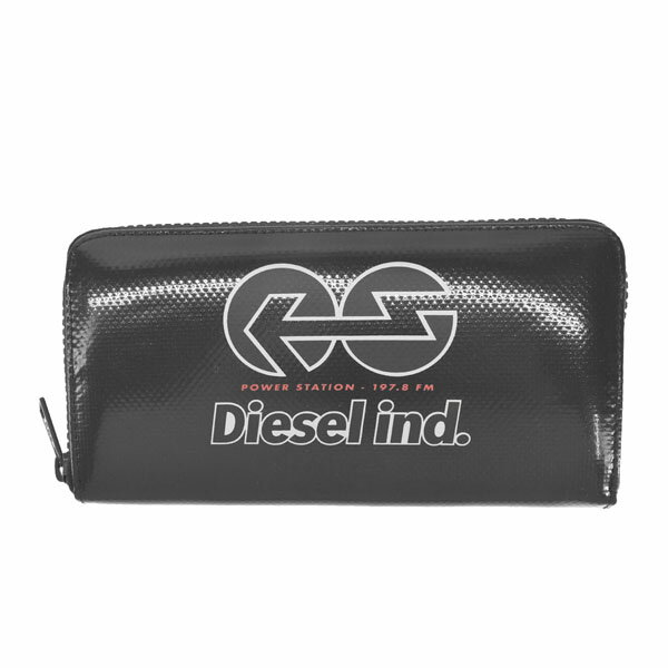 ディーゼル 財布（レディース） ディーゼル DIESEL X08995 P4635 T8013 ラウンド長財布 BK 送料無料 ブランド 高級 贈り物 ギフト プレゼント 誕生日