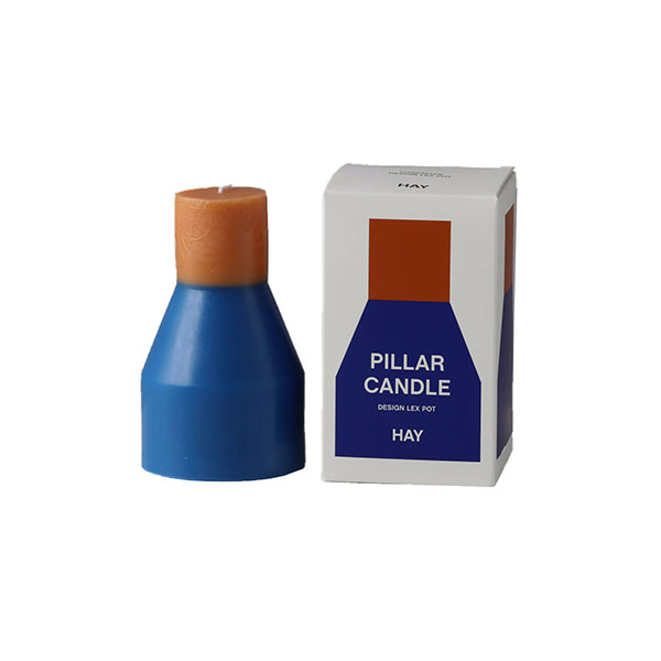 HAY HAY AA889A601AF16 PILLARキャンドルELE. BLUE 送料無料 ブランド 高級 贈り物 ギフト プレゼント 誕生日
