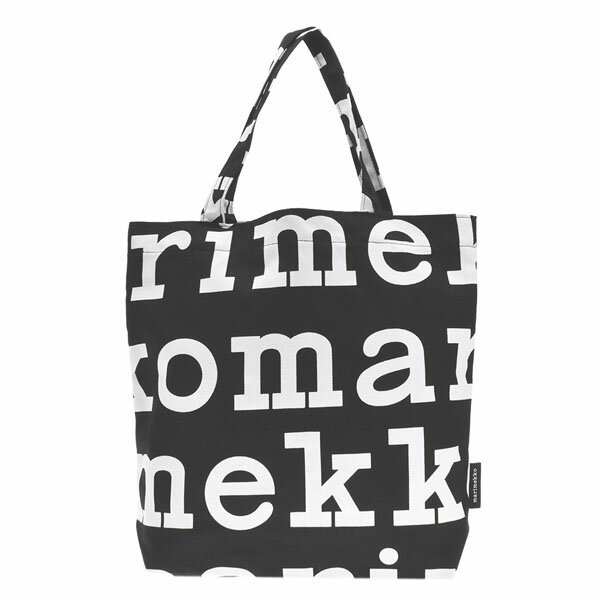 マリメッコ Marimekko 047312 NOTKO LOGO トート BK/WT 911 送料無料 ブランド 高級 贈り物 ギフト プレゼント 誕生日