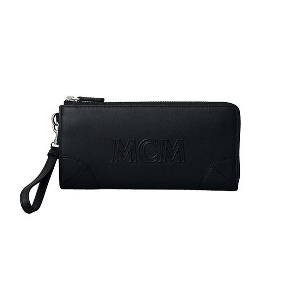 エムシーエム MCM MCM MYLDATA04 AREN L字ファスナー長財布 BK BK001 送料無料 ブランド 高級 贈り物 ギフト プレゼント 誕生日