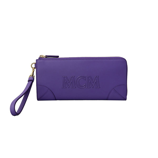 エムシーエム MCM MCM MYLDATA04 AREN L字ファスナー長財布 PUR UQ001 送料無料 ブランド 高級 贈り物 ギフト プレゼント 誕生日