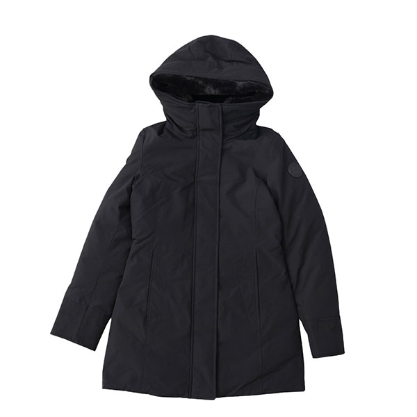 ウールリッチ ダウンジャケット レディース ウールリッチ WOOLRICH BOULDER FAUX FUR PARKA ダウン S BK 送料無料 ブランド 高級 贈り物 ギフト プレゼント 誕生日