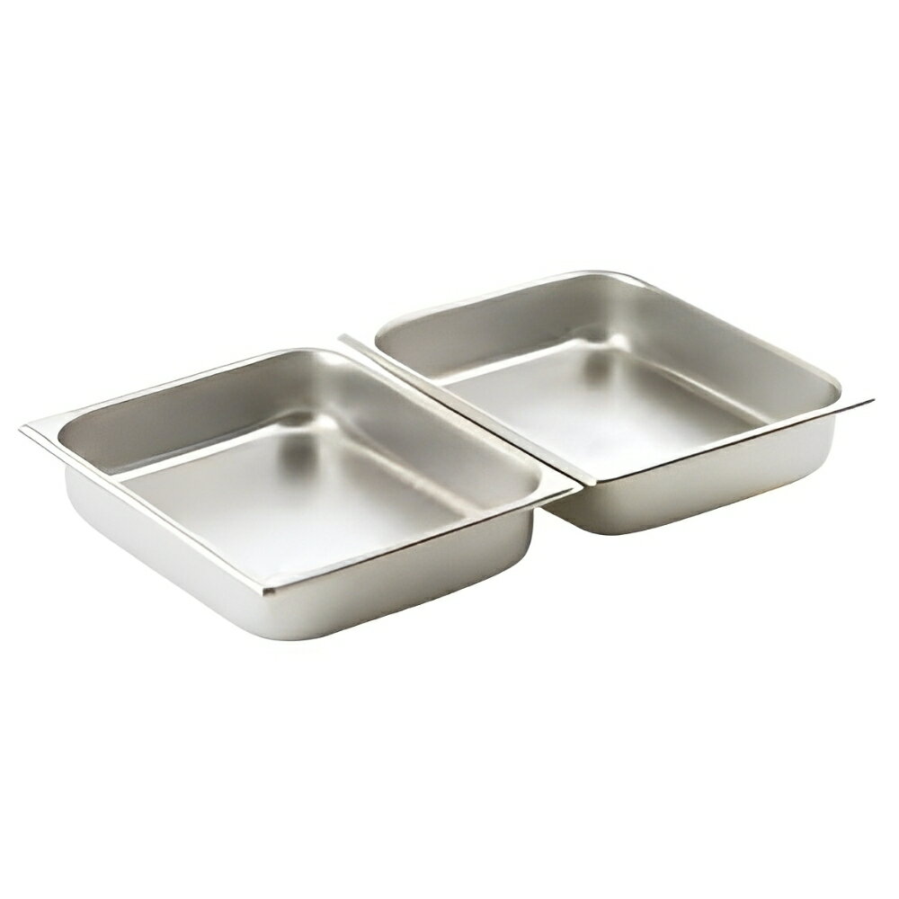 タイガー 角型ステンレスフードパン1／2（1セット） 送料無料 ブランド 世界 ホテル レストラン 喫茶店 業務用 ご家庭 スタイルキッチン キッチン改造 高級 おしゃれ 豪華 モダンおすすめ 人気