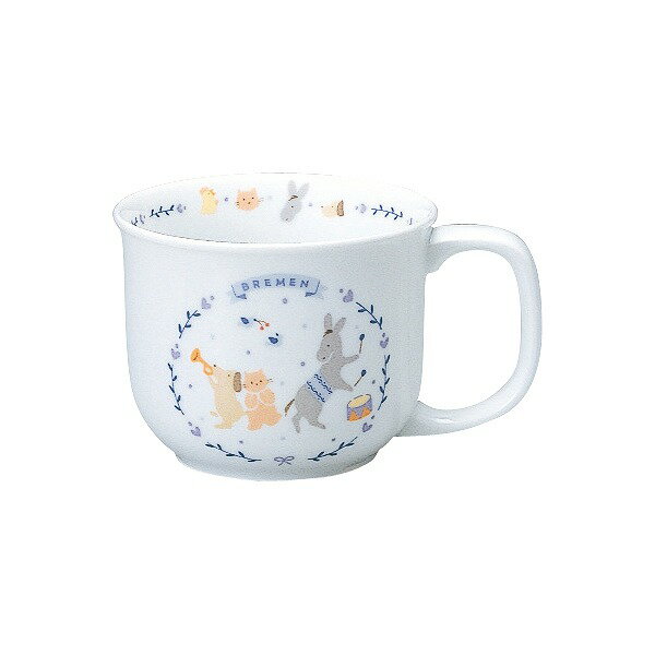 ナルミ ブレーメン マグカップ(ブルー) 210cc オーブン 電子レンジ 食洗機対応 (7980-2499) 送料無料 ブランド 洋食器 高級 おしゃれ かわ...