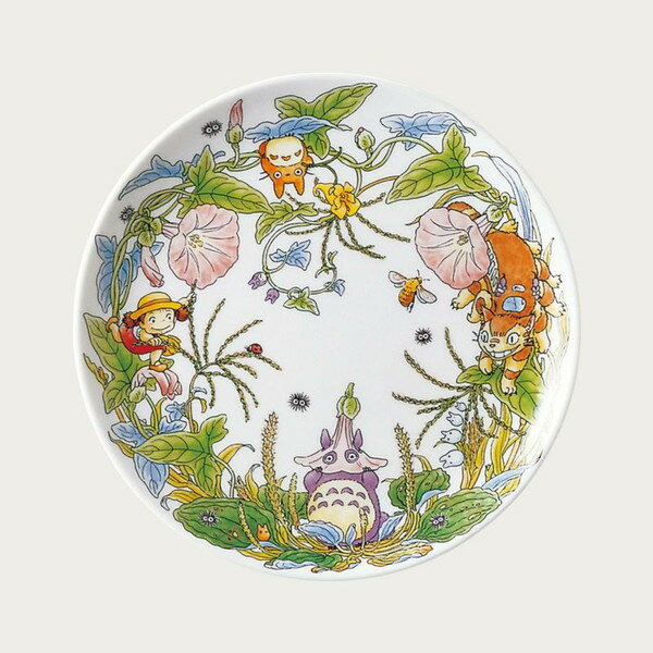 ノリタケ となりのトトロ スペシャルコレクション 23cmプレート（ひるがお編） 送料無料 ブランド 洋食器 高級 おしゃれ かわいい 豪華 モダン 人気 おすすめ 結婚 引き出物 ギフト