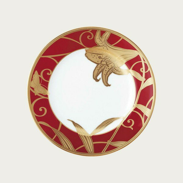 ノリタケ 【受注生産・納期最長5ヶ月】花金彩百合 21cm プレート