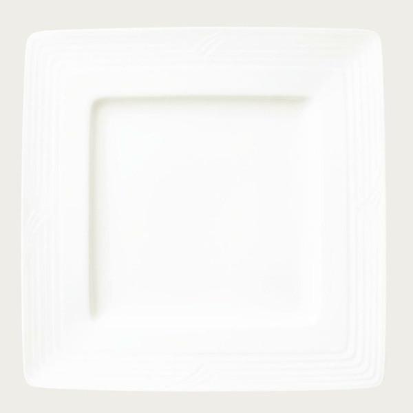 ノリタケ アークティック ホワイト 26.5cmスクエアプレート 送料無料 ブランド 洋食器 高級 おしゃれ かわいい 豪華 モダン 人気 おすすめ 結婚 引き出物 ギフト