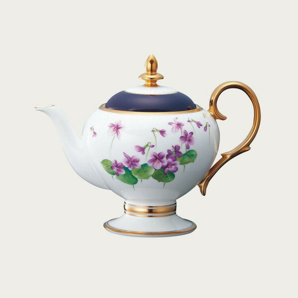 ノリタケ 【受注生産・納期最長5ヶ月】すみれ ティーポット