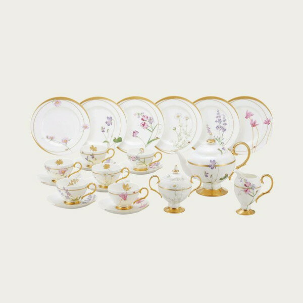 ノリタケ 【受注生産・納期最長5ヶ月】レディバグ 23pcティーセット