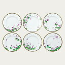 ノリタケ 【受注生産・納期最長5ヶ月】すみれ 27cmディナー皿揃(6枚)(絵変り)