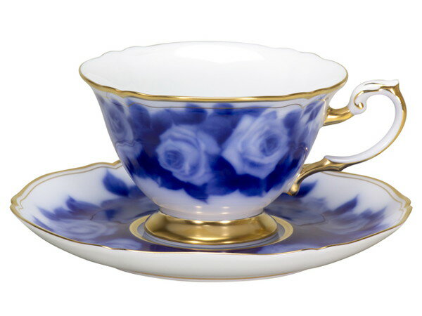 大倉陶園 ローズカップコレクション第5回「ラ・フランス」 カップ&ソーサー 送料無料 ブランド 洋食器 高級 おしゃれ かわいい 豪華 モダン 人気 おすすめ ...
