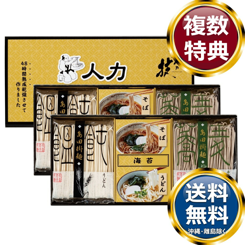 人力うどん「職人の技」うどん・そばセット 送料無料 香典返し 返礼品 贈答品 ギフト ギフトセット 詰め合わせ 手土産 高級 話題 人気 おすすめ